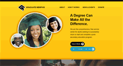 Desktop Screenshot of graduatememphis.org